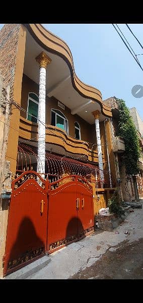 beautyfull house double story for sale gulzar e quaid nawaz colony 1