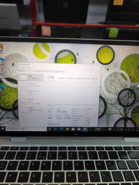 Hp 1040 g7 |360 touch| i7 10th generation| Ram 32gb |SSD 512gb 8