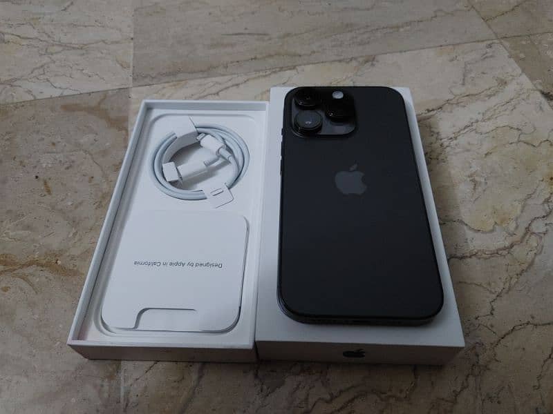 Iphone 14 pro 100 BH 128 GB Factory Unlock with complete box LLA 10/10 1