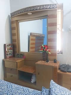 Furniture set Available King bed,Dressing table ,Almari,2 side table