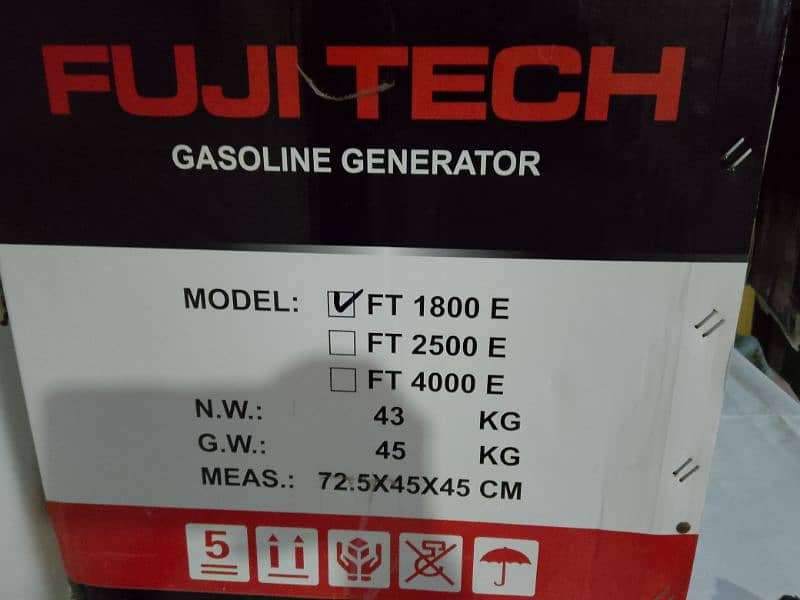 Fuji Tech Gasoline Generator 1