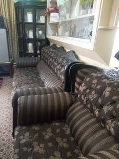 Bed, sofa Set, dressing table and 01 side table for sale