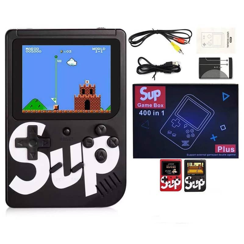 Sup Game Box 400 In 1 kids toys lcd tablet Drone car 12