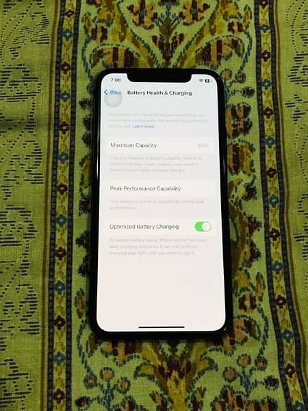 IPhone X NON PTA 256gb 0