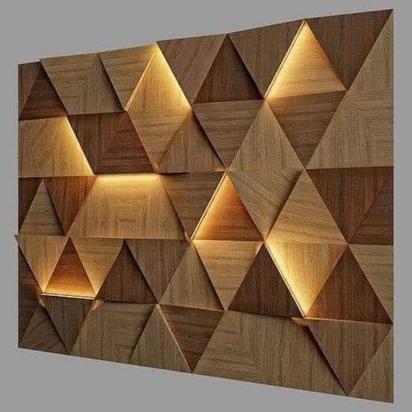 03336994110  
Deals in all types of pvc wall panels, imported 3d wall 7