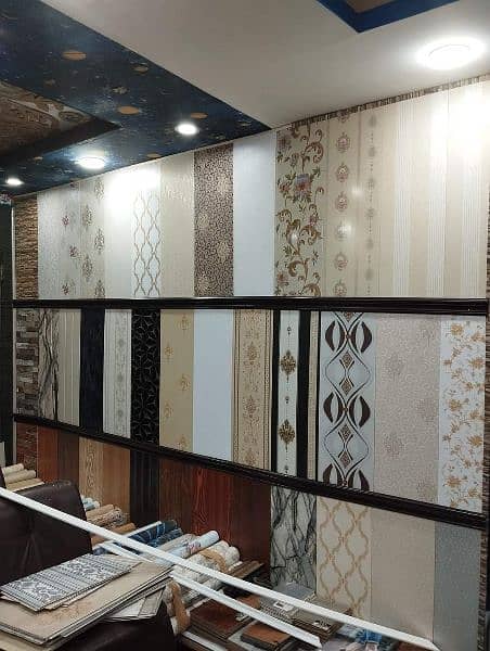 03336994110  
Deals in all types of pvc wall panels, imported 3d wall 13