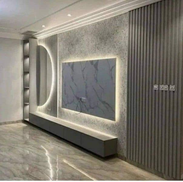 03336994110  
Deals in all types of pvc wall panels, imported 3d wall 15