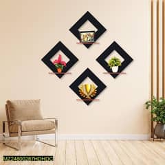 wall Hanging shelves PC of 4