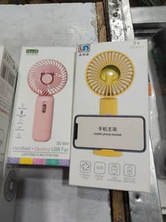 mini fans chargeable