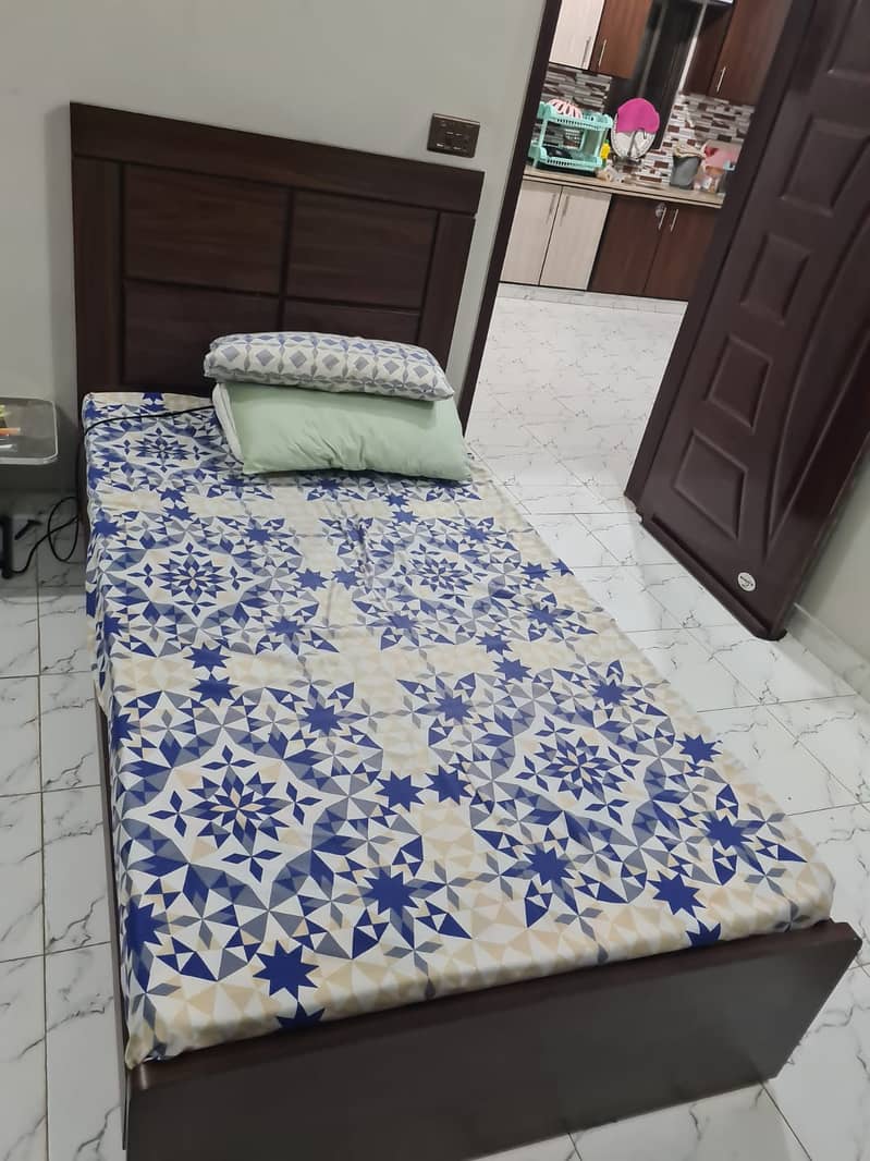 Single Bed with Mattress 2
