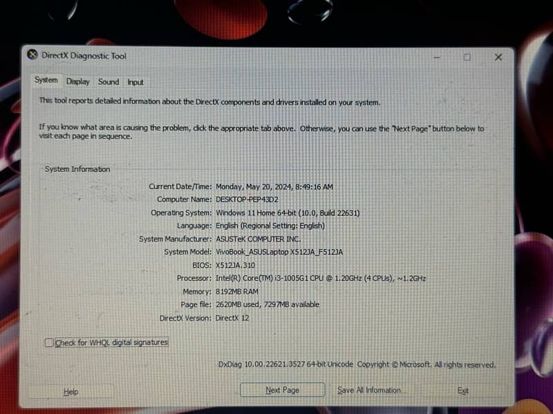 ASUS Vivoboox 15 X512 3