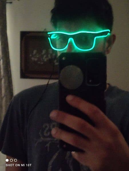 Rave neon light glasses (5 pieces) 3
