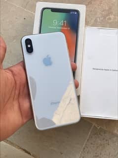 IPHONE X with box pta approved