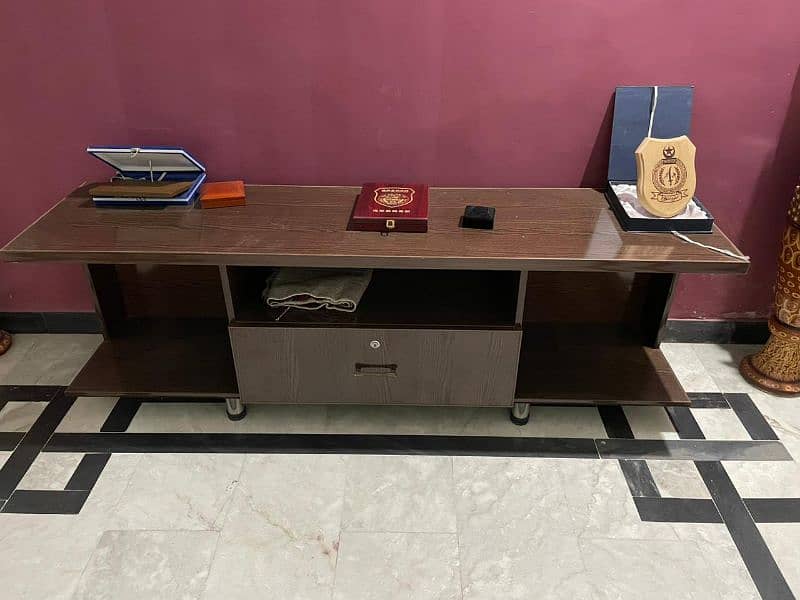 LED TV console table Urgent sale 3