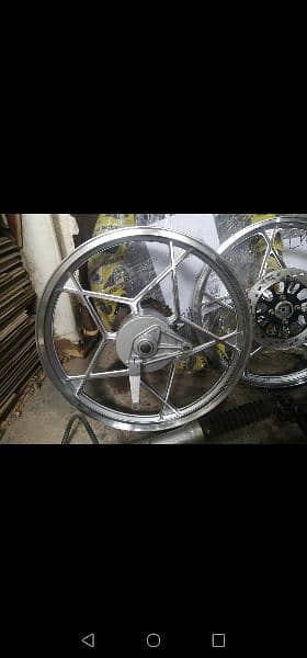 Suzuki alloy rims 2