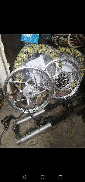 Suzuki alloy rims 6