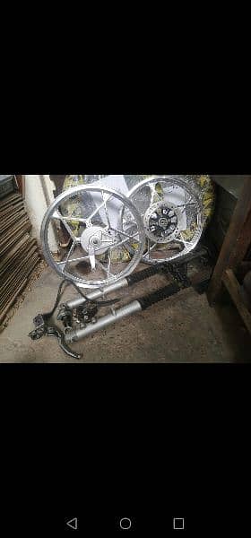 Suzuki alloy rims 7