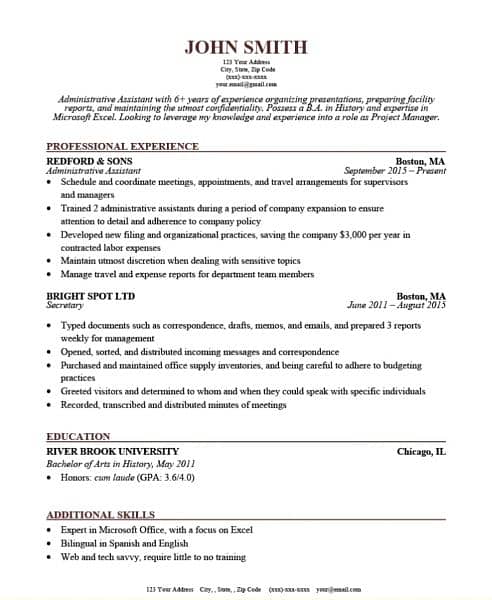 Professional Resume Writer 1