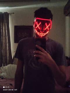 Neon Light up mask