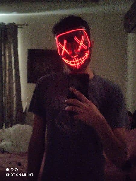 Neon Light up mask 2