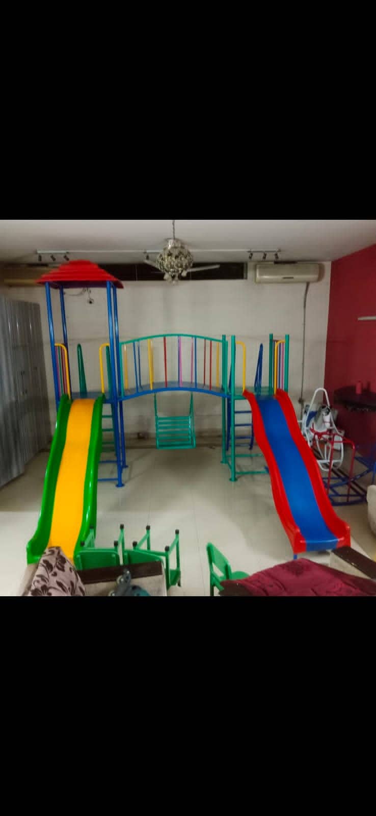 School furniture / Swing/ Jhola /Park swing /School swings/ slides 4