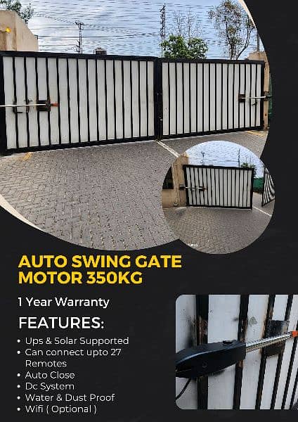 Auto Swing Gates !! Remote Control Swing Gates !! Automatic Gates 0