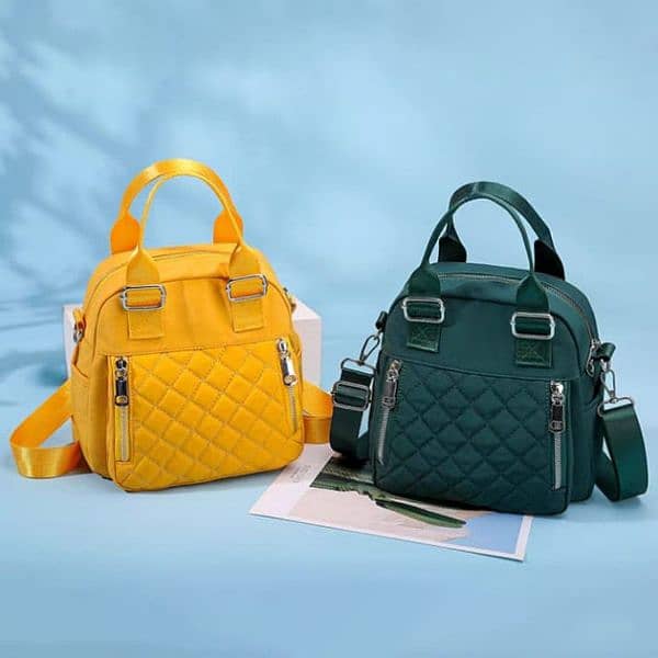 *New Style  Important twin one Handbag & Backpack For Girls 4