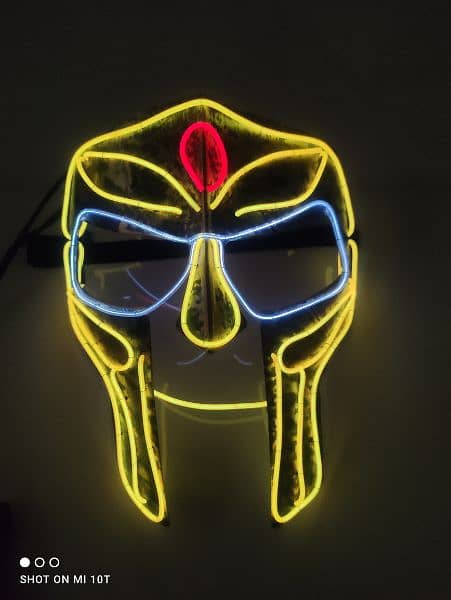 Dr Doom Neon Mask 1