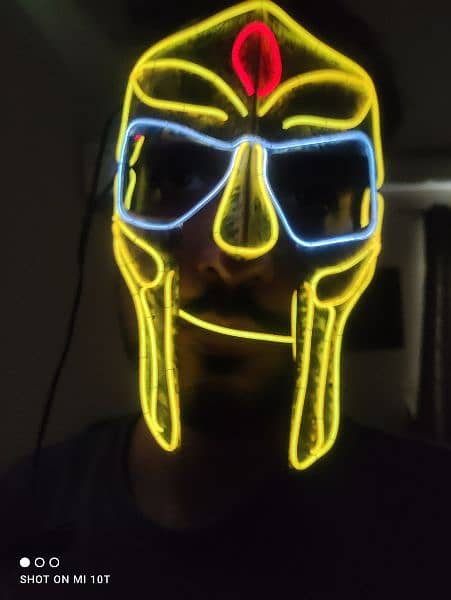 Dr Doom Neon Mask 3