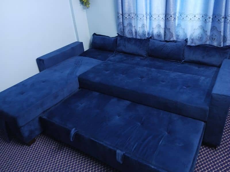 Royal Sofa Combed | Pillows Included | New 3