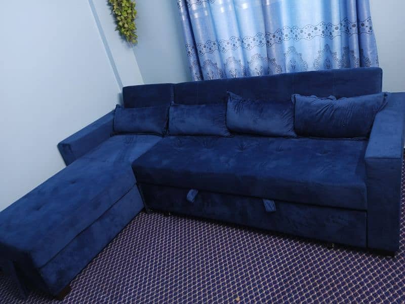 Royal Sofa Combed | Pillows Included | New 5