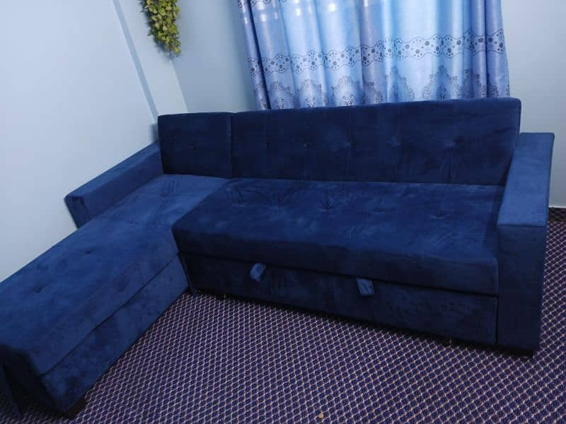 Royal Sofa Combed | Pillows Included | New 6