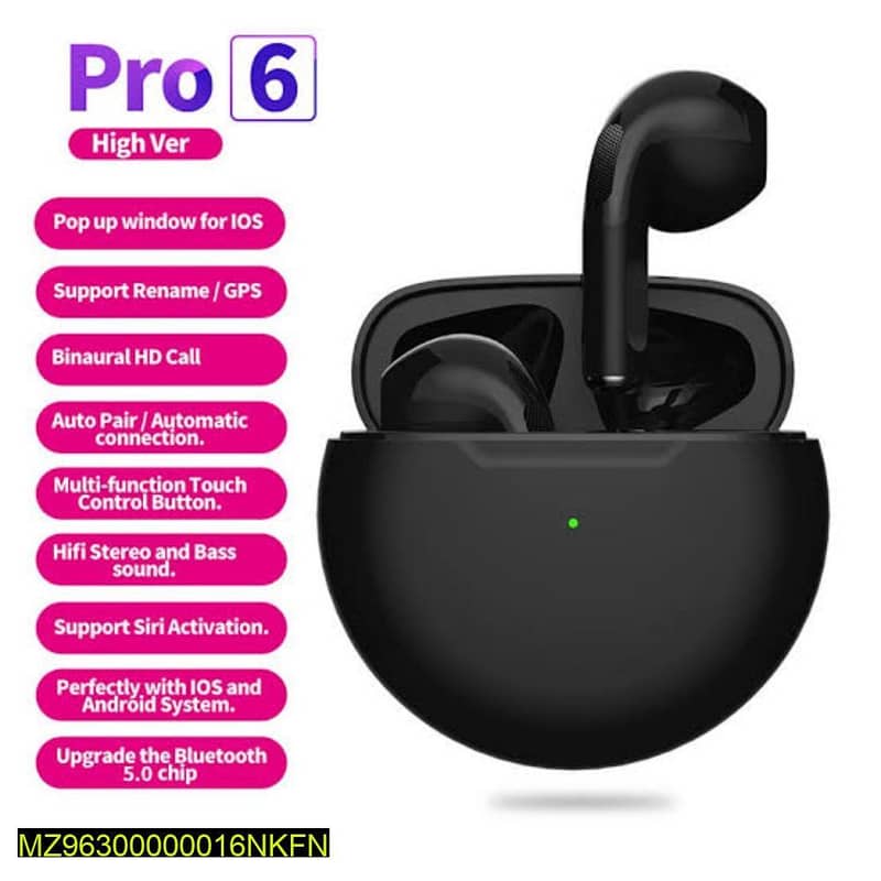 Pro 6 Earbuds 1