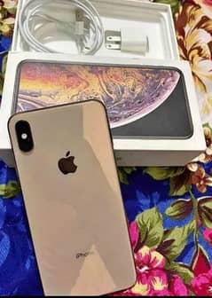 Apple iphone xs max 256GB Full Boxmy whtsp number 03455395829 0