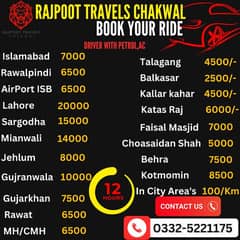 Rent A Car |Car Rental |Rent Car Service In Chakwal With Driver 0