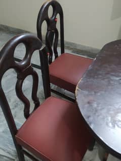 6Persons Pure wood dining table at cheap price 0