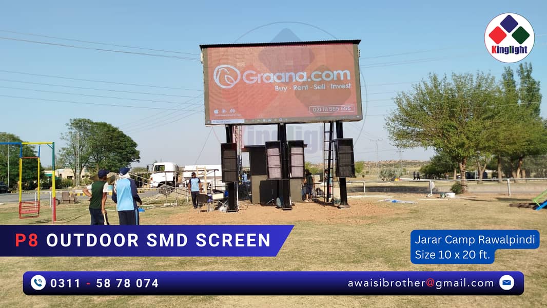 Indoor SMD Screen ,Outdoor SMD Screen, SMD Screens for SALE in Lahore 1