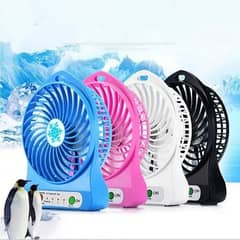 portable Mini charging fan delivery available all over Pakistan