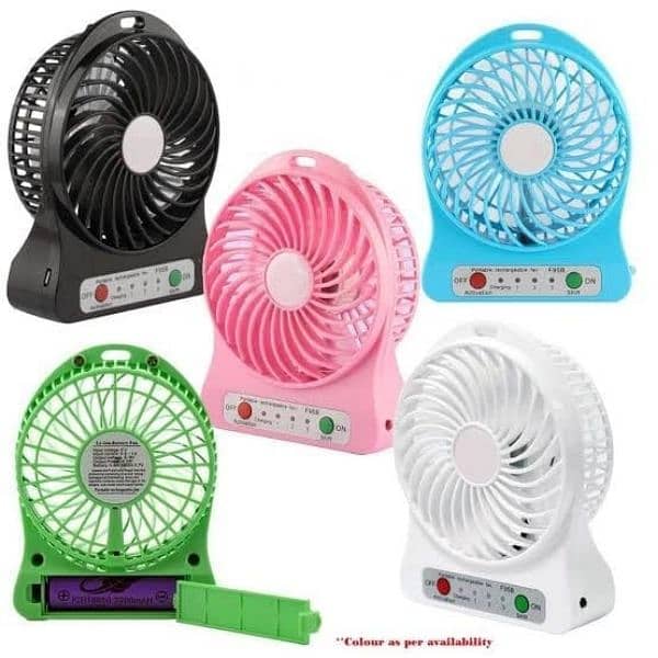 portable Mini charging fan delivery available all over Pakistan 5