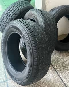 Toyota Revo tyres 4 piece Dunlop GRAND TREK 265/60R18 0