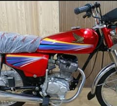 Honda bike 125cc 2012 model=0322=0207=199