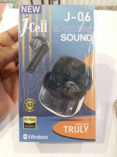 J-Cell J-06 TWS Earphones with charging case