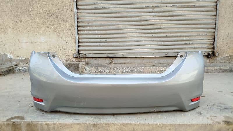 Corolla Back Bumper With Reflector 2014, 2015, 2016, 2017 Model 0