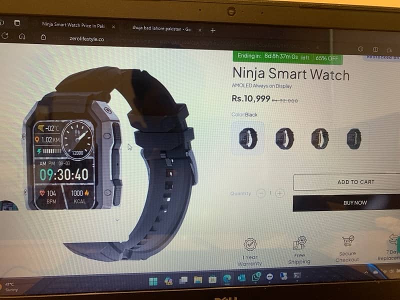 zero ninja smart watch 4