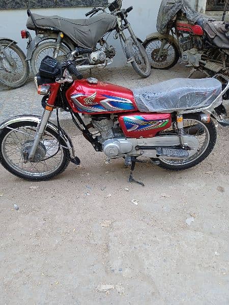 honda cg 125cc 2022 urgent sale 2