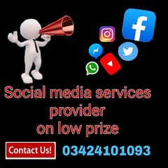 social media services on low prizes