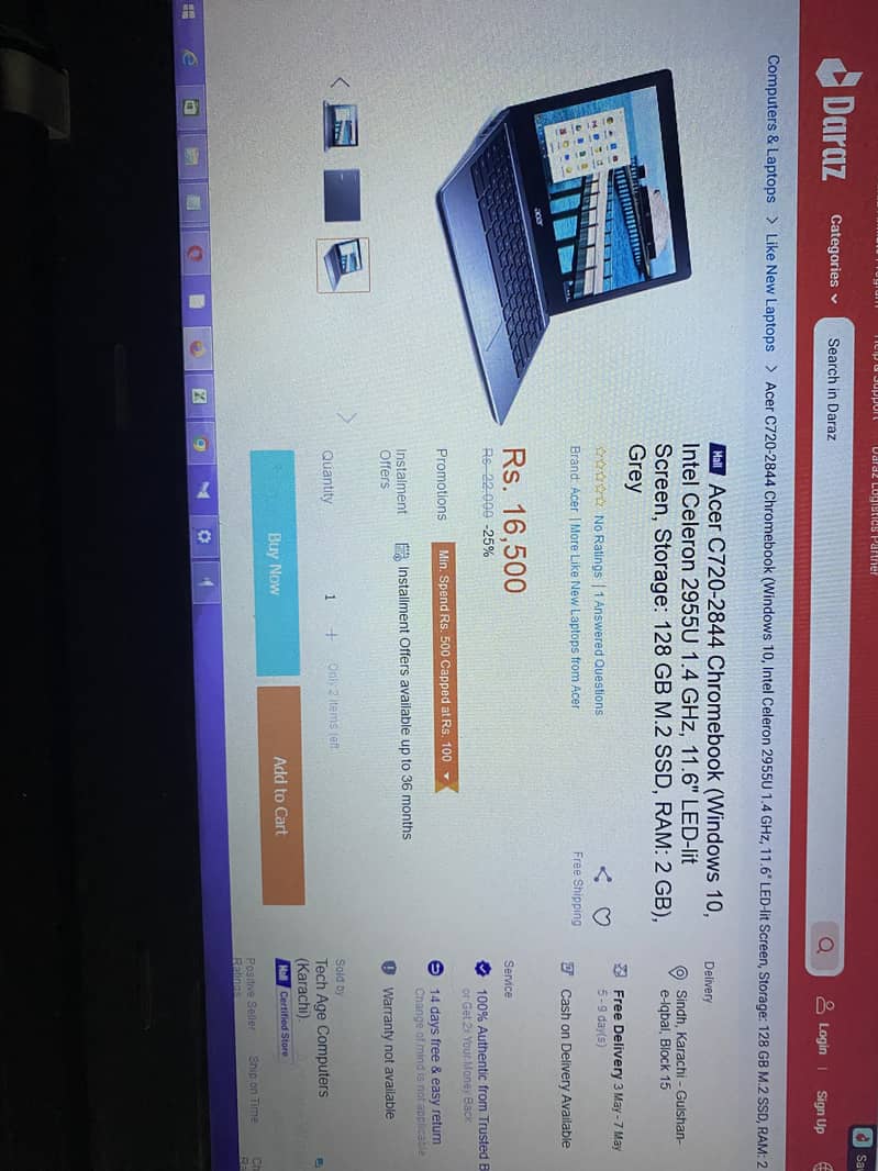 Acer Chromebook 1