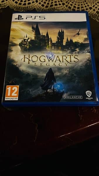 PLAYSTATION 5 With Pulse 3d Headset and Hogwarts legacy games (USED) 3