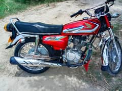 Honda 125cc 2016 model bike for sale WhatsApp number onhai03274970754)