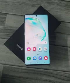 Samsung note 10 plus/12+256gb PTA approved 0340=3549=361 my WhatsApp